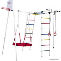 Детский спортивный комплекс Формула здоровья Street 1 (белый/радуга)