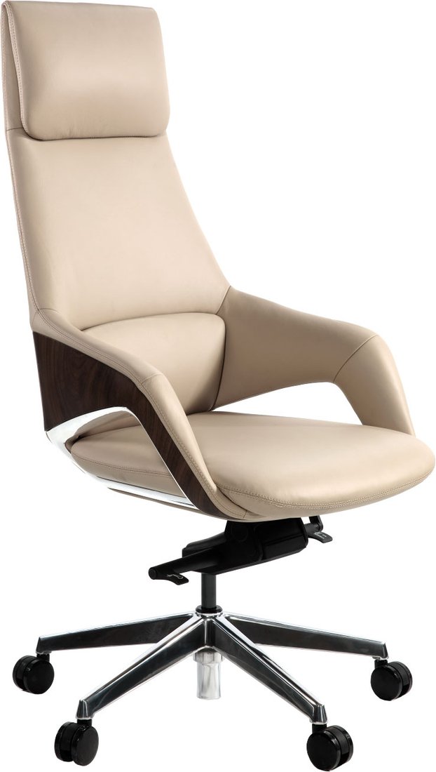 

Офисное кресло Norden Шопен FK 0005-A Beige Leather (кожа бежевая/алюминий)