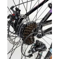 Велосипед Maxter PL1000 2024 (черный/розовый, ригидная вилка)