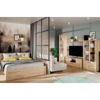 Кровать Anrex Doorset 140 (дуб наварра)