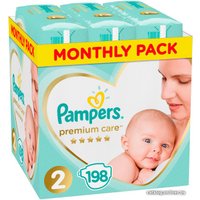 Подгузники Pampers Premium Care 2 (198 шт)