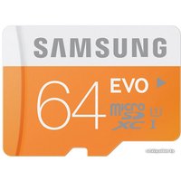 Карта памяти Samsung MicroSDXC 64GB Evo Memory (MB-MP64DA/AM)