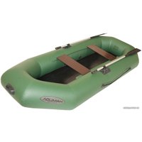 Моторно-гребная лодка Лоцман Стандарт 280 (зеленый)