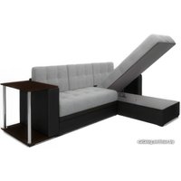 Угловой диван Мебель-АРС Атланта (рогожка серый)