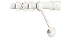 

Карниз для штор Lm Decor Цилиндр 088 1р гладкий 25мм (белый глянец, 1.8м)