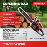 Бензопила Profipower ПБ-52 в Орше
