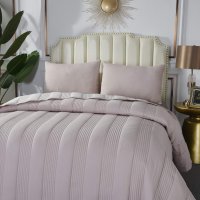 Набор текстиля для спальни Sofi De MarkO Саломея 230х250 Пок-Сл-230х250мк (мокко)