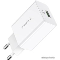 Сетевое зарядное Borofone BA21A (белый)