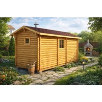 Русская баня Woods Мини 5.5 метров в Бресте