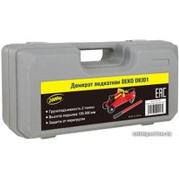 Подкатной домкрат Deko DKJ01 2т (с кейсом)