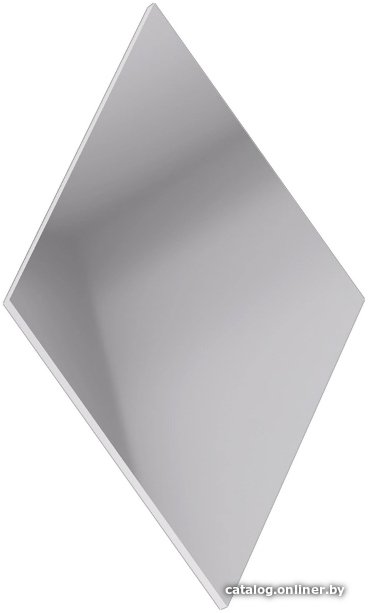Самоклеящийся зеркальный декор MirrorWall Ромб 2.0 (серебро)