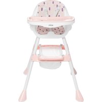 Высокий стульчик Nino Moon (розовый)