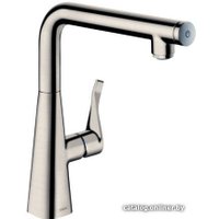 Смеситель Hansgrohe Metris Select 14847800 (стальной)