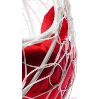 Подвесное кресло M-Group Для двоих 11450106 (белый ротанг/красная подушка)