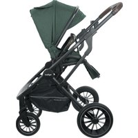 Универсальная коляска Indigo Carry (3 в 1, зеленый)