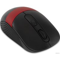 Мышь Оклик 310MW (черный/красный)