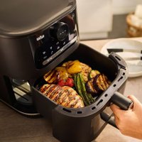 Аэрогриль (аэрофритюрница) Braun MultiFry 5 Air Fryer 3-i-n1 HF5075IBK