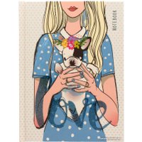 Блокнот Listoff Милый щенок КЗБ6643310 (64 л)