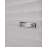 Чемодан-спиннер Pride РР-9702 (M, светло-серый)