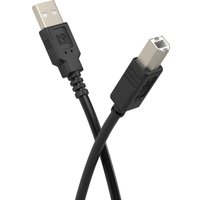 Кабель Defender USB Type-A - USB Type-B (5 м, черный)