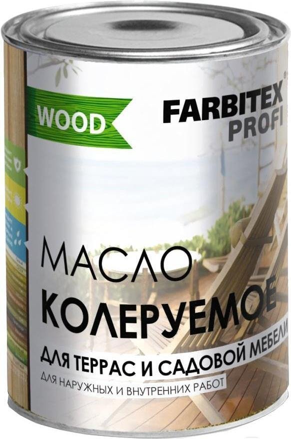 

Масло Farbitex Profi Wood 0.9 л (калужница)