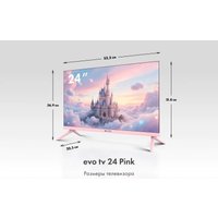 Телевизор Evo TV 24 Pink TD0055864RU