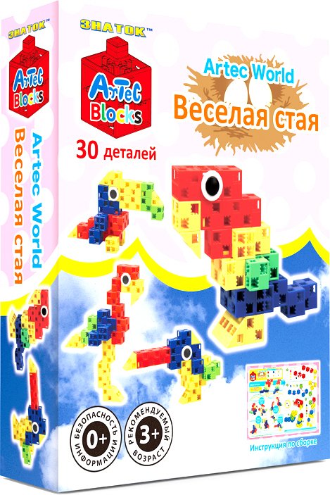

Конструктор Знаток Artec Blocks Веселая стая