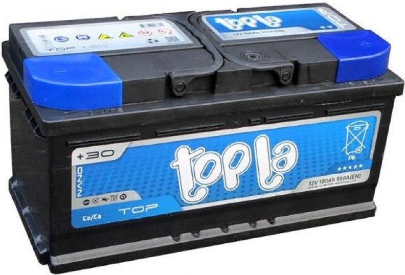

Автомобильный аккумулятор Topla TOP (100 А/ч) (118600)