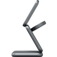 Беспроводное зарядное Magssory Fold Pro 3 в 1 WCH063 (темно-серый)