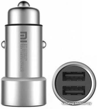 Автомобильное зарядное Xiaomi Mi Dual USB Car Charger QC 3.0 CC02CZM (китайская версия)