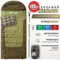 Спальный мешок RSP Outdoors Chill 200 BIG L (225x100см, молния слева)