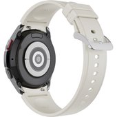 Classic силиконовый для Samsung Galaxy Watch4/5/6 (20 мм, серый)