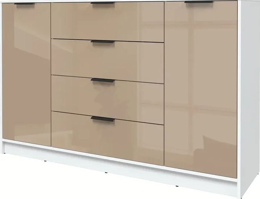 

Тумба Интерлиния Концепт КТ-Т160 Глосс (белый платинум/капучино глянец)