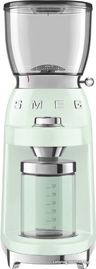 Электрическая кофемолка Smeg CGF01PGEU (пастельный зеленый)