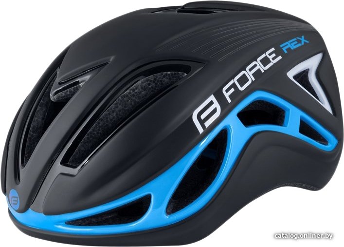 Cпортивный шлем Force Rex S/M (черный/синий)