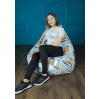 Кресло-мешок Flagman Груша Макси Г2.4-101 Бульдог А01