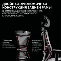 Офисное кресло SPARX Hacker (черный)