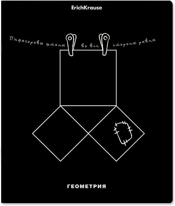 

Полуобщая тетрадь Erich Krause Зри в корень Геометрия 48 л клетка 54283