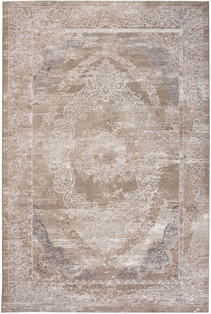 

Ковер для жилой комнаты Radjab Carpet Анталия Прямоугольник RS19A 9217RK (1x2, Dark Vizon/Vizon)