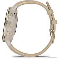 Умные часы Garmin Venu 3S (френч-грей, с кожаным ремешком)