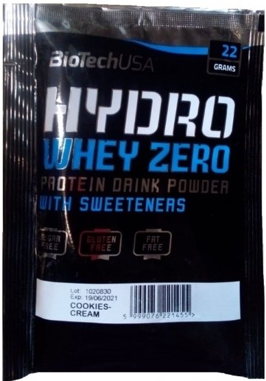 

Протеин сывороточный (гидролизат) BioTech USA Hydro Whey Zero (шоколад, 454 г)