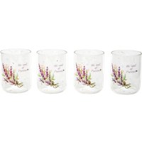 Набор стаканов для воды и напитков Agness Душа Прованса 887-283 (4 шт)