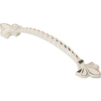  AKS скоба мет. MILK 128 золото+ белый,