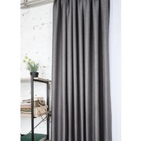 Комплект штор Модный текстиль 112MT391019 (250x150, 2шт, темно-серый) в Бресте
