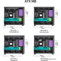 Корпус Jonsbo D41 Mesh (черный)