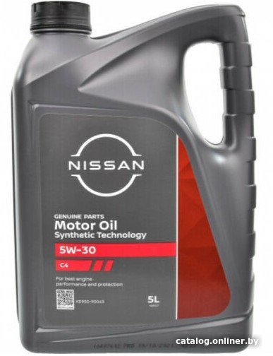 Моторное масло Nissan 5W-30 С4 5л