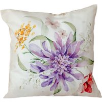Чехол на подушку Listelle collection Жаклин фиолетовый цветок 814601/2