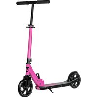 Двухколесный детский самокат Novatrack Polis Plastic 160P.POLIS.PN25 (розовый)