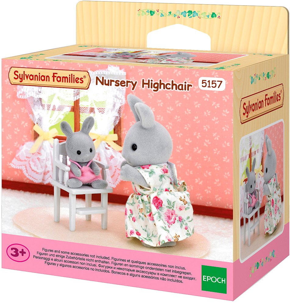 

Аксессуары для кукольного домика Sylvanian Families Детский стульчик для кормления 5157