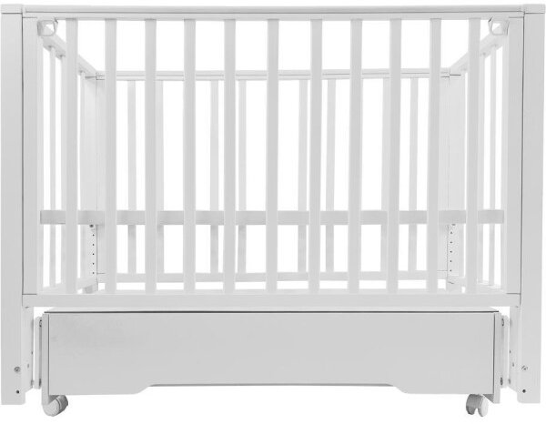 

Классическая детская кроватка Sweet Baby Vittoria с маятником и ящиком (белый)